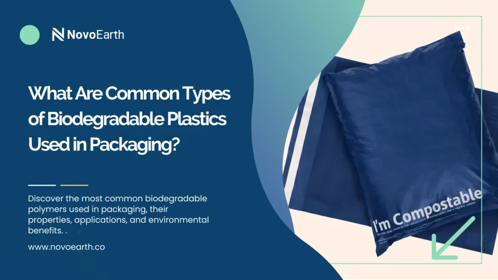 Biodegradable polymers used in sustainable packaging applications