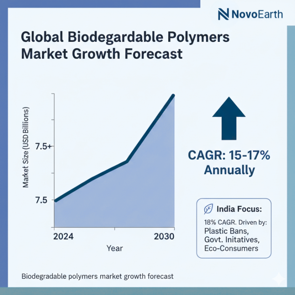 Global biodegradable polymers market growth forecast